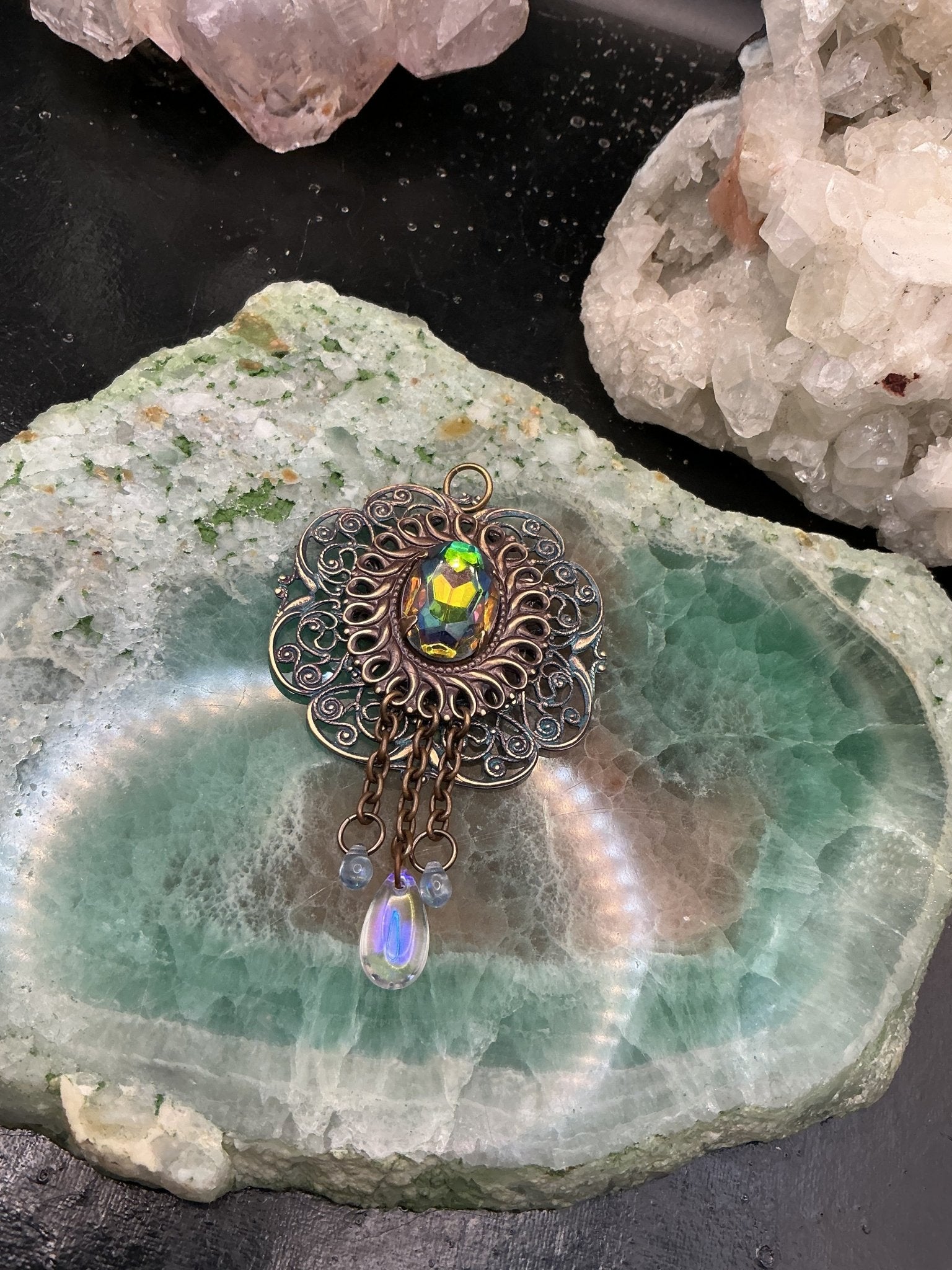 Alchemist’s Garden Pendant Kit - VLS Idaho - 8/13/26 - Vintaj Live Shop ID