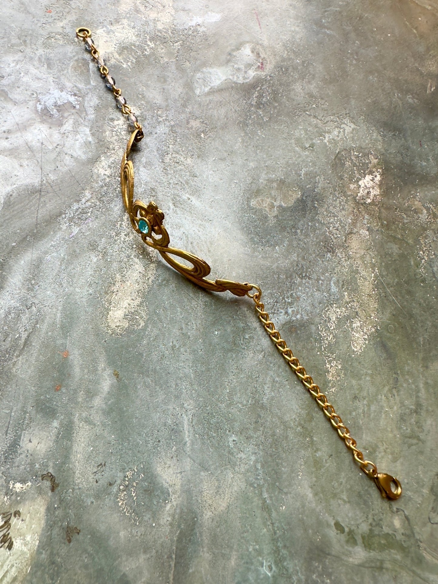 Aquaflora Bloom - Bracelet Kit - Vintaj Idaho Design - 8/27/2025 - Vintaj Live Shop ID