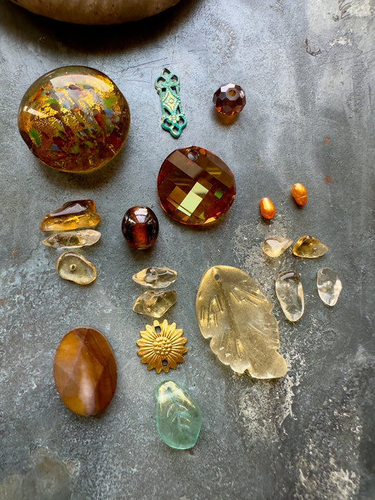 Artful Arboretum - Vintage Beads & Art Glass Inspo Pack - Vintaj Idaho Design - 9/8/2025 - Vintaj Live Shop ID