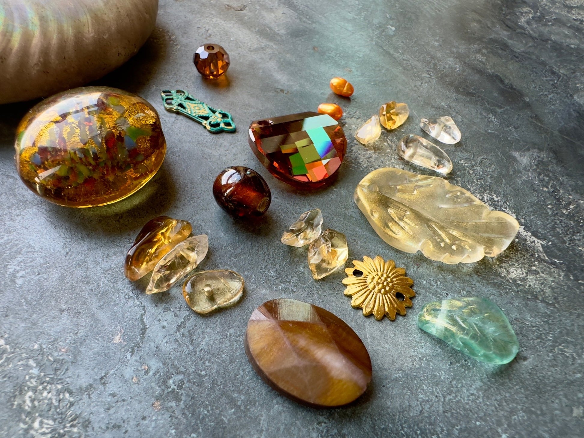 Artful Arboretum - Vintage Beads & Art Glass Inspo Pack - Vintaj Idaho Design - 9/8/2025 - Vintaj Live Shop ID