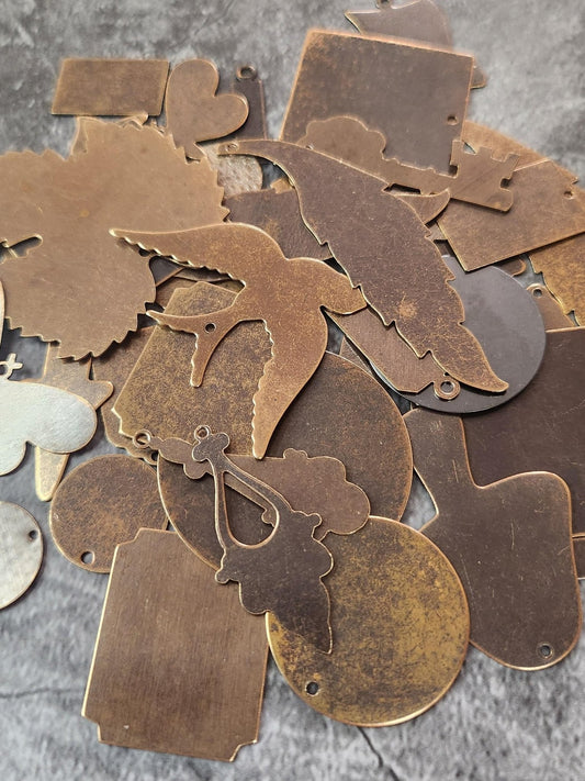 Assorted Blanks Random Variety Pack - 10/9/24 - Vintaj Live Shop ID