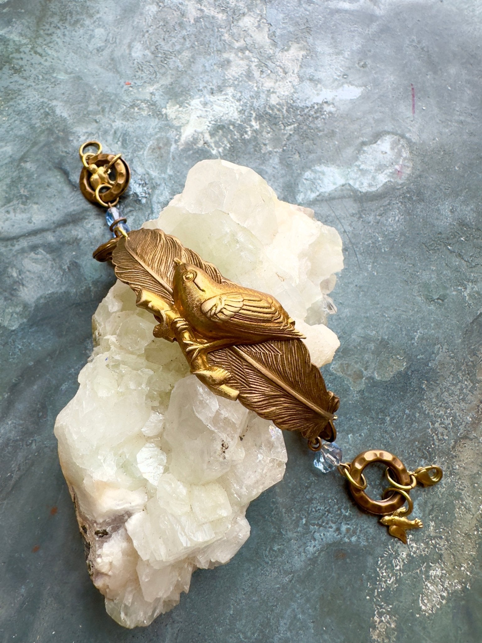 Blue - Wing Bloom - Bracelet Kit - Vintaj Idaho Design - 8/27/2025 - Vintaj Live Shop ID