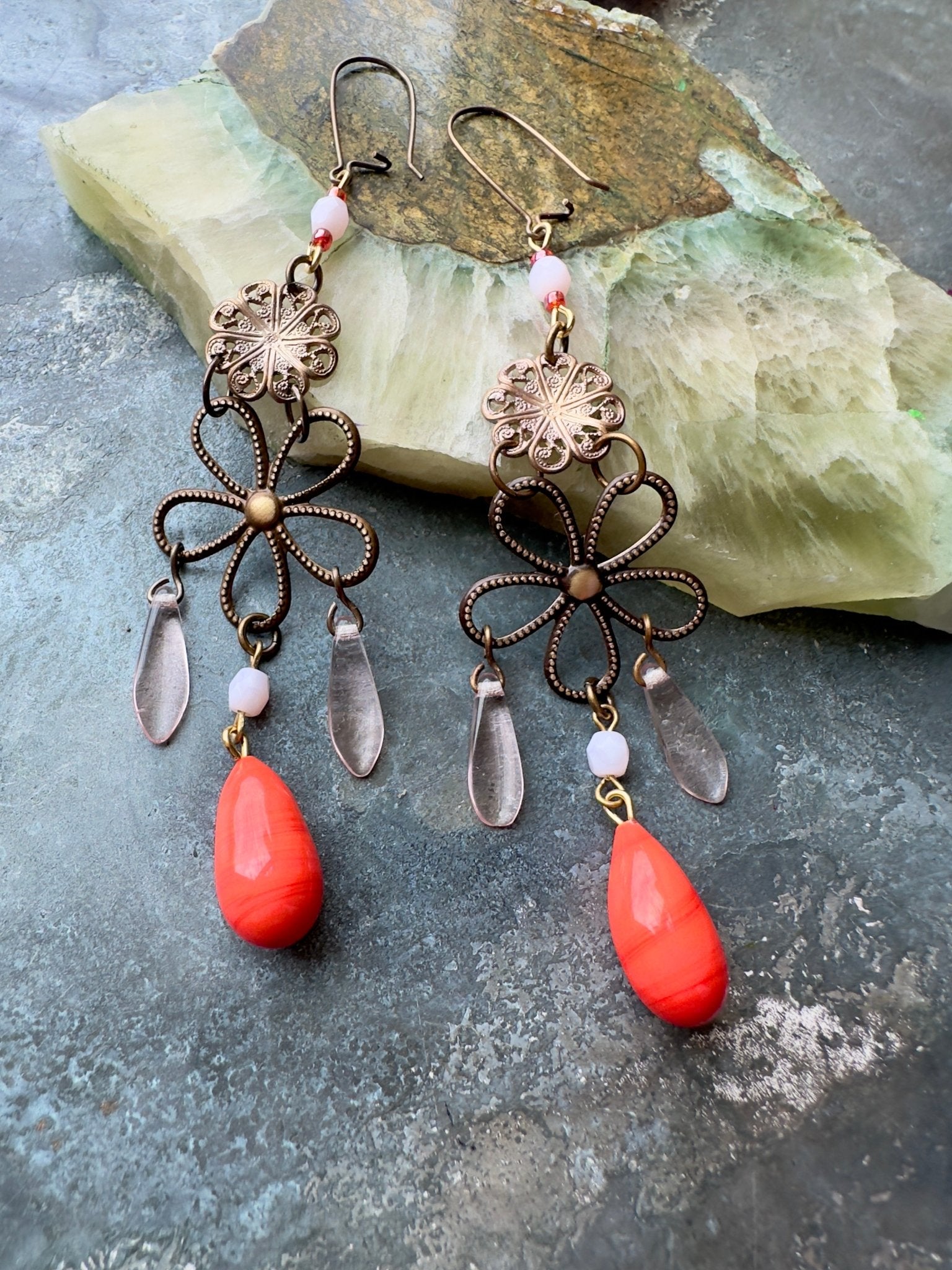 Blush & Bloom JAFF - Earrings Kit - Vintaj Idaho Design - 8/6/2025 - Vintaj Live Shop ID