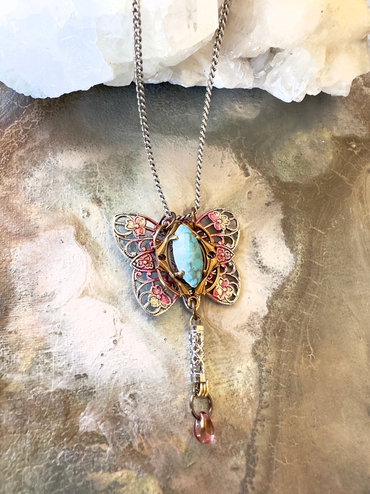Butterfly Lace - Necklace Kit - Vintaj Idaho Design - 7/30/2025 - Vintaj Live Shop ID
