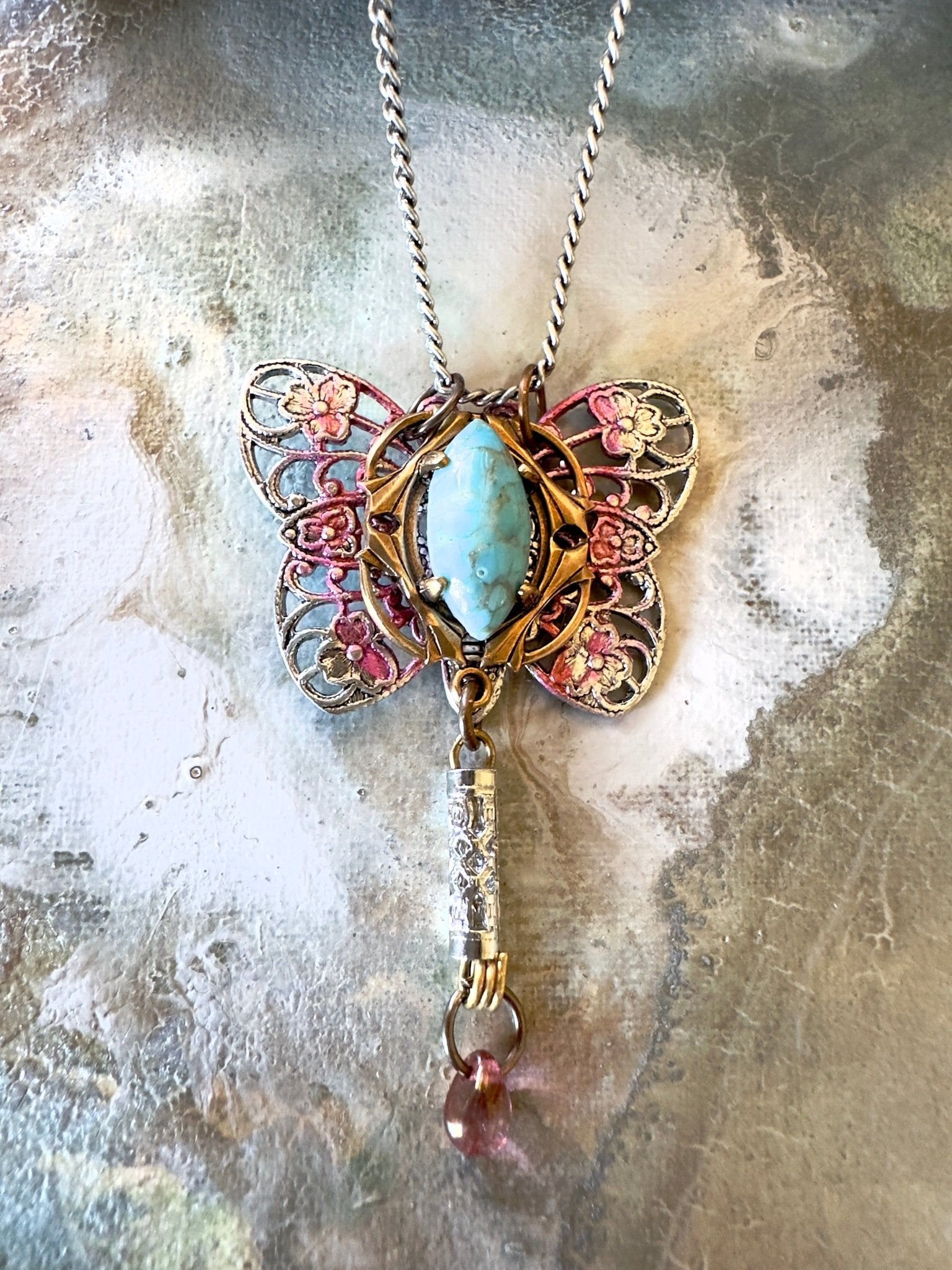 Butterfly Lace - Necklace Kit - Vintaj Idaho Design - 7/30/2025 - Vintaj Live Shop ID