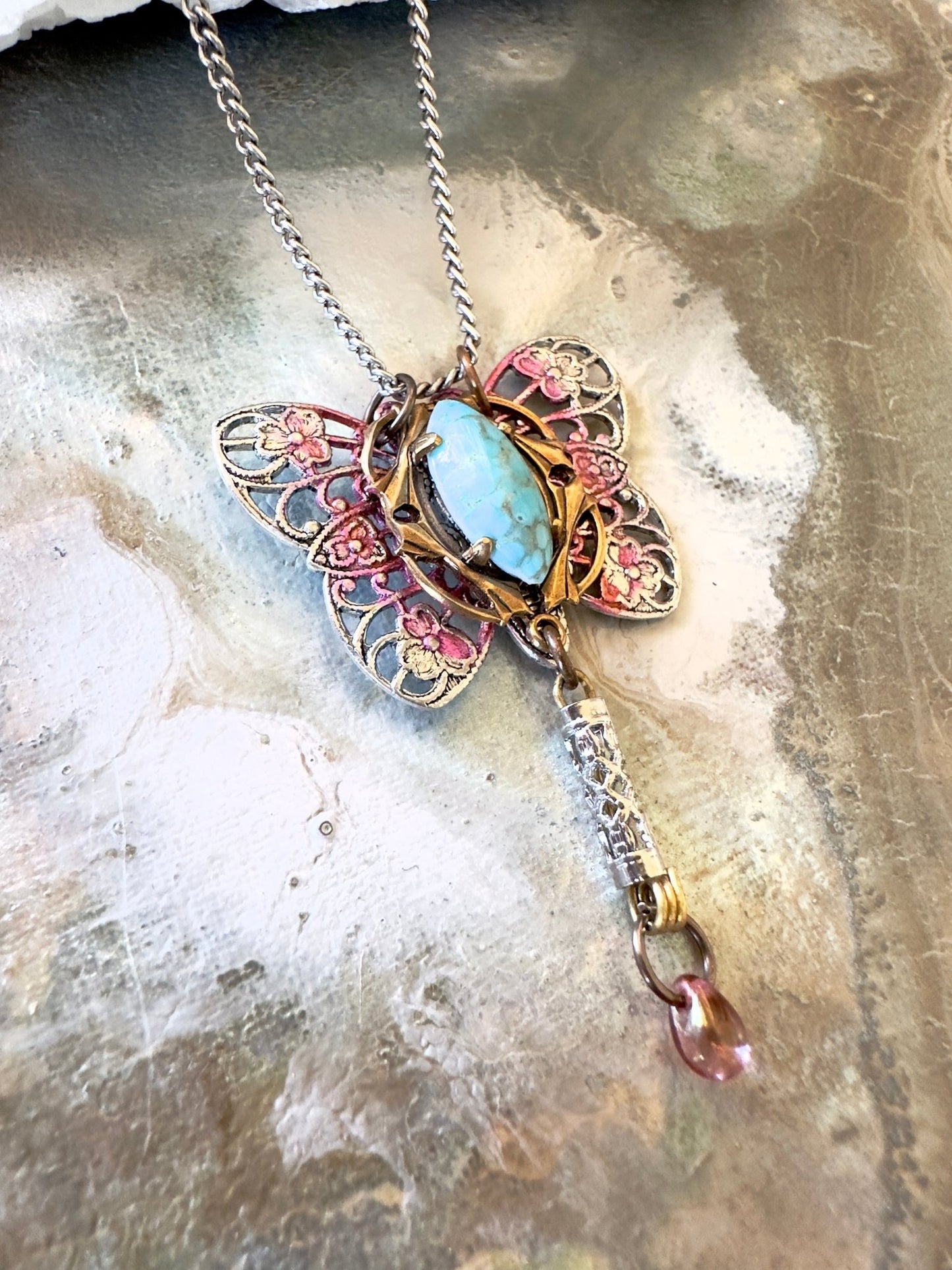 Butterfly Lace - Necklace Kit - Vintaj Idaho Design - 7/30/2025 - Vintaj Live Shop ID