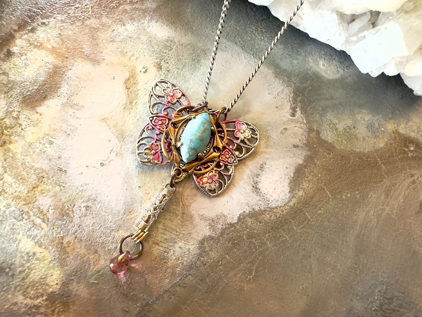 Butterfly Lace - Necklace Kit - Vintaj Idaho Design - 7/30/2025 - Vintaj Live Shop ID
