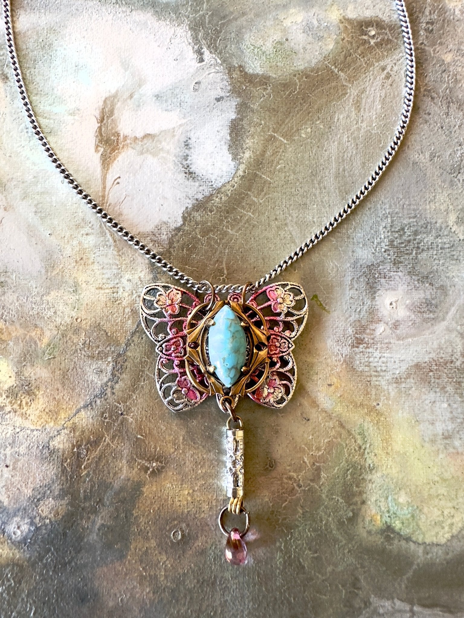 Butterfly Lace - Necklace Kit - Vintaj Idaho Design - 7/30/2025 - Vintaj Live Shop ID