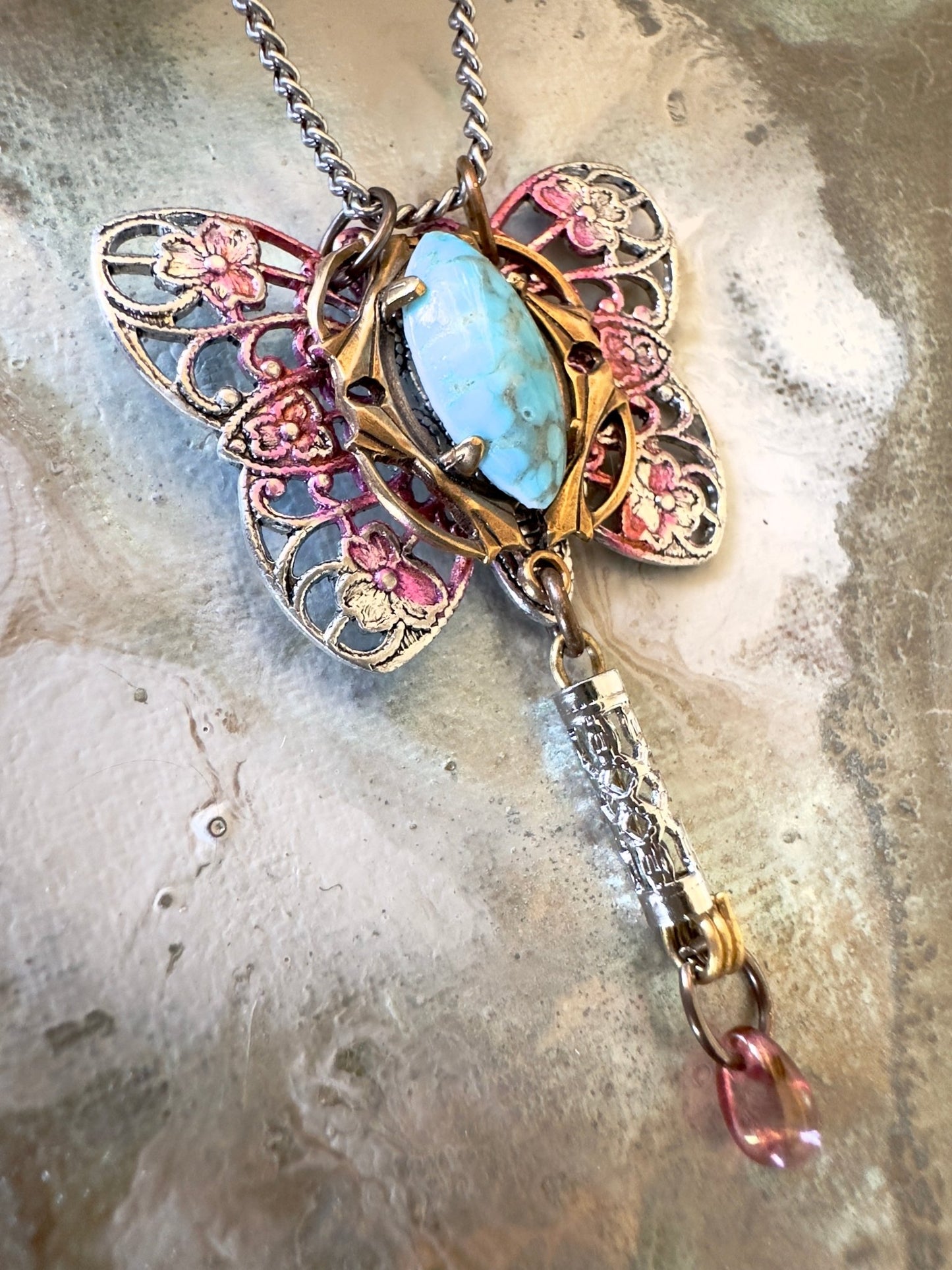 Butterfly Lace - Necklace Kit - Vintaj Idaho Design - 7/30/2025 - Vintaj Live Shop ID