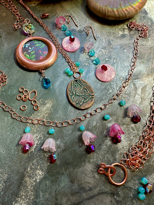 Butterfly Meadows - Jewelry Set Kit - Vintaj Idaho Design - 9/17/2025 - Vintaj Live Shop ID