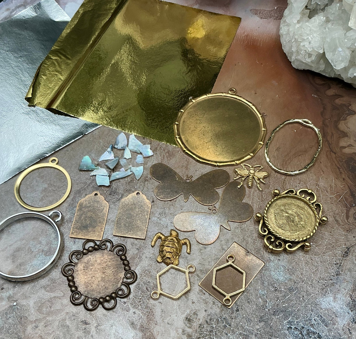 Coastal Crafter Resin Inspo Pack - VLS Idaho - 7/3/26 - Vintaj Live Shop ID