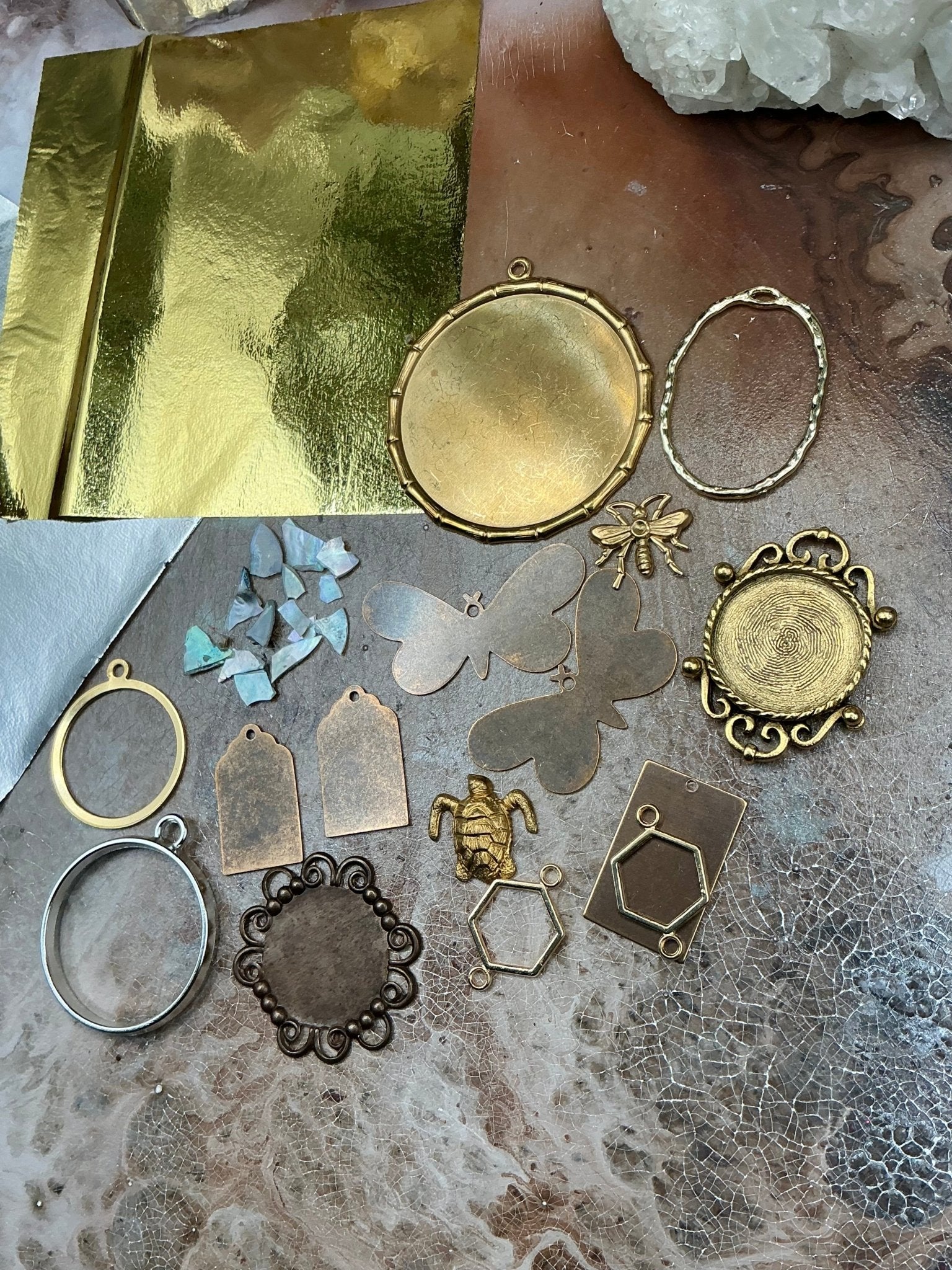 Coastal Crafter Resin Inspo Pack - VLS Idaho - 7/3/26 - Vintaj Live Shop ID