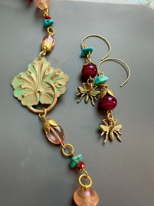 Deco Flourish - Fairy Folly Collection - Bracelet Earrings Kit - Vintaj Design - 5/14/2025 - Vintaj Live Shop ID