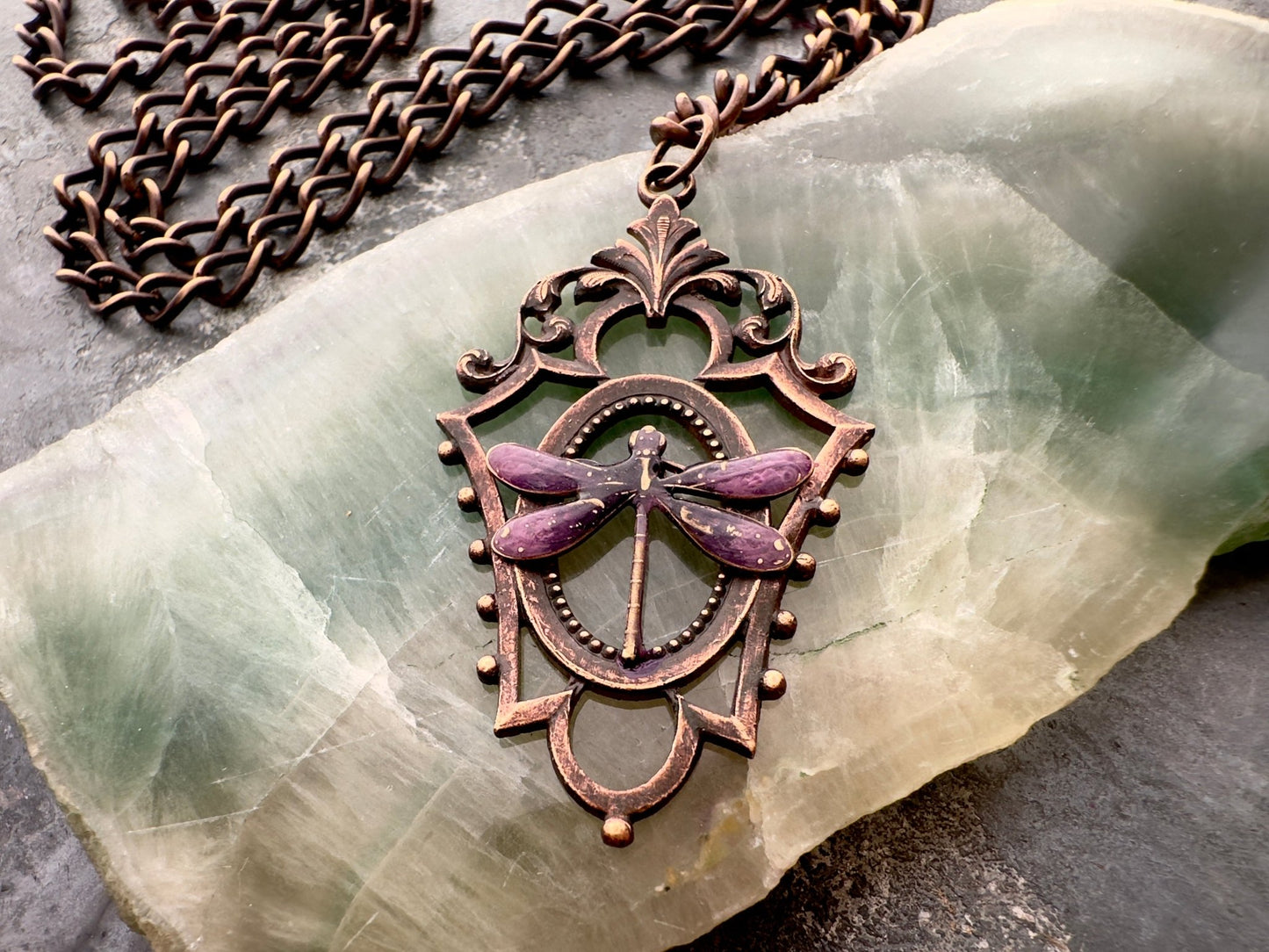 Dragonfly Princess Necklace Kit - Vintaj Idaho Design - 10/15/2025 - Vintaj Live Shop ID