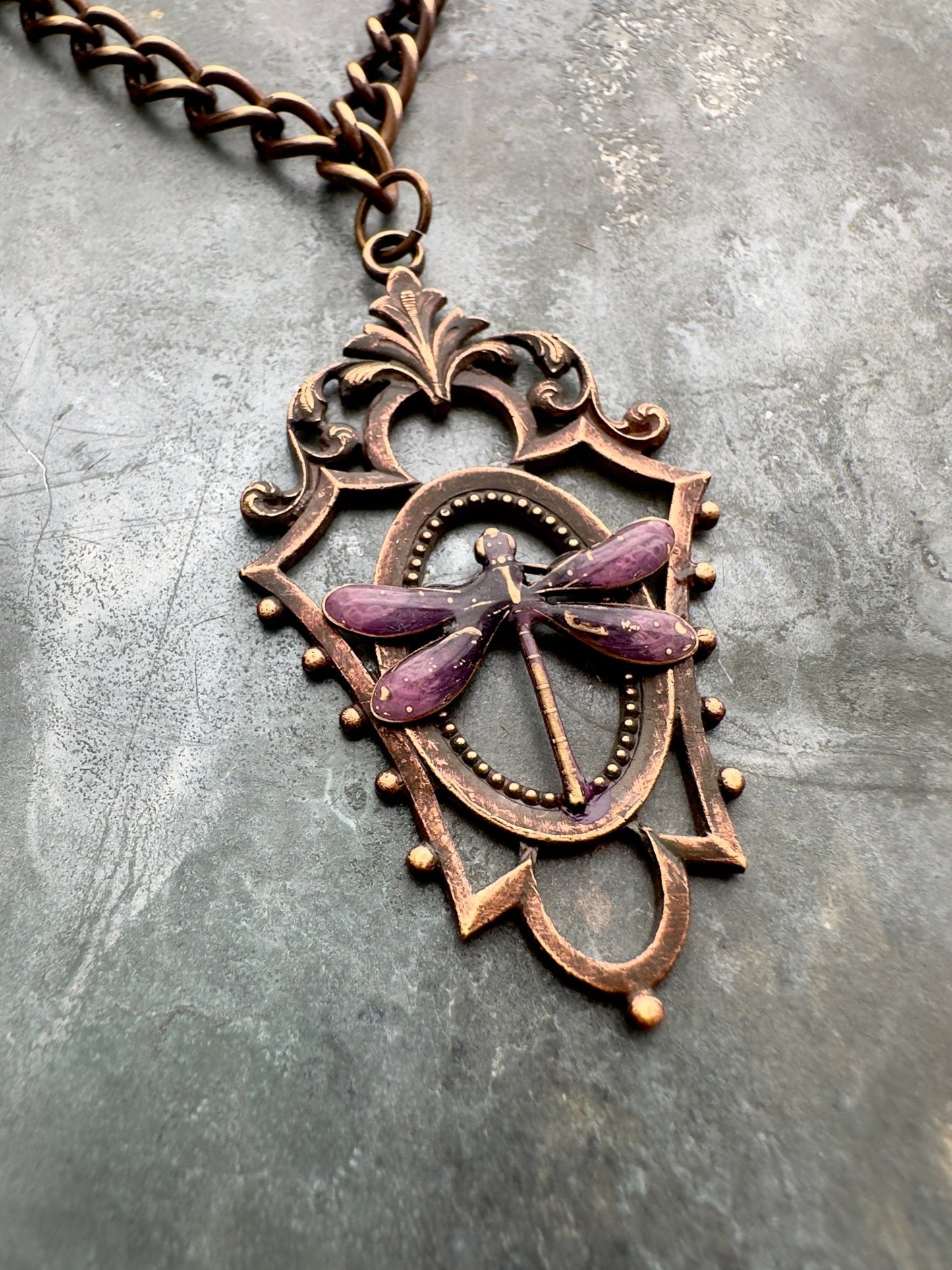 Dragonfly Princess Necklace Kit - Vintaj Idaho Design - 10/15/2025 - Vintaj Live Shop ID