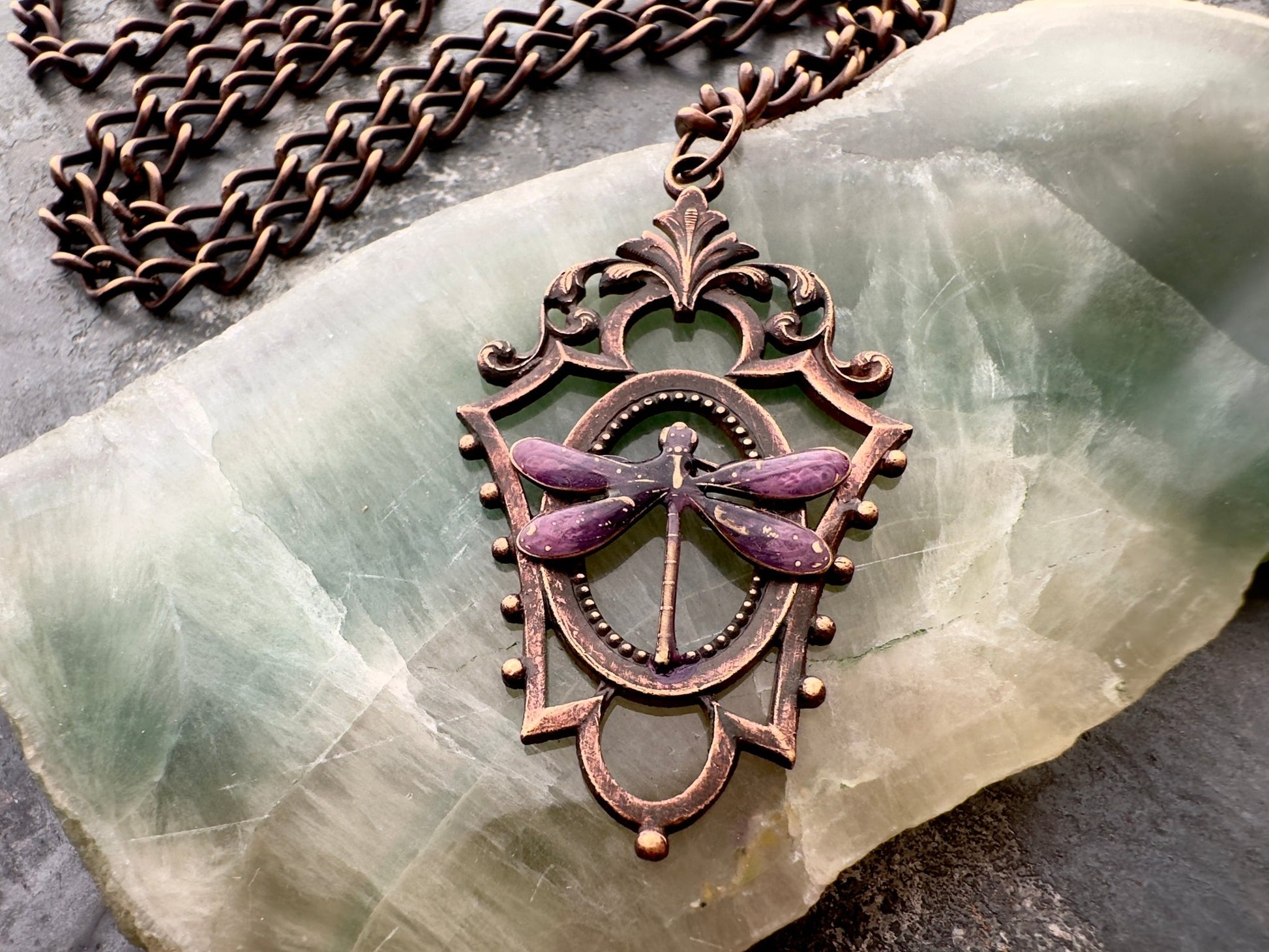 Dragonfly Princess Necklace Kit - Vintaj Idaho Design - 10/15/2025 - Vintaj Live Shop ID