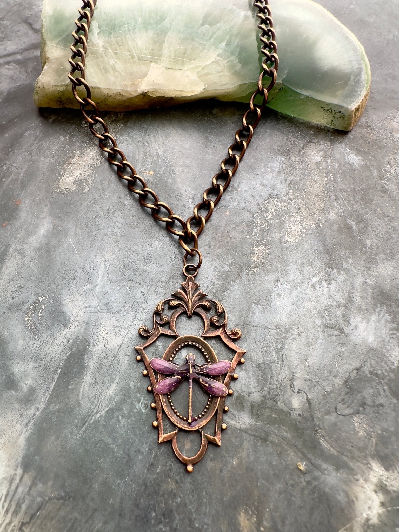 Dragonfly Princess Necklace Kit - Vintaj Idaho Design - 10/15/2025 - Vintaj Live Shop ID