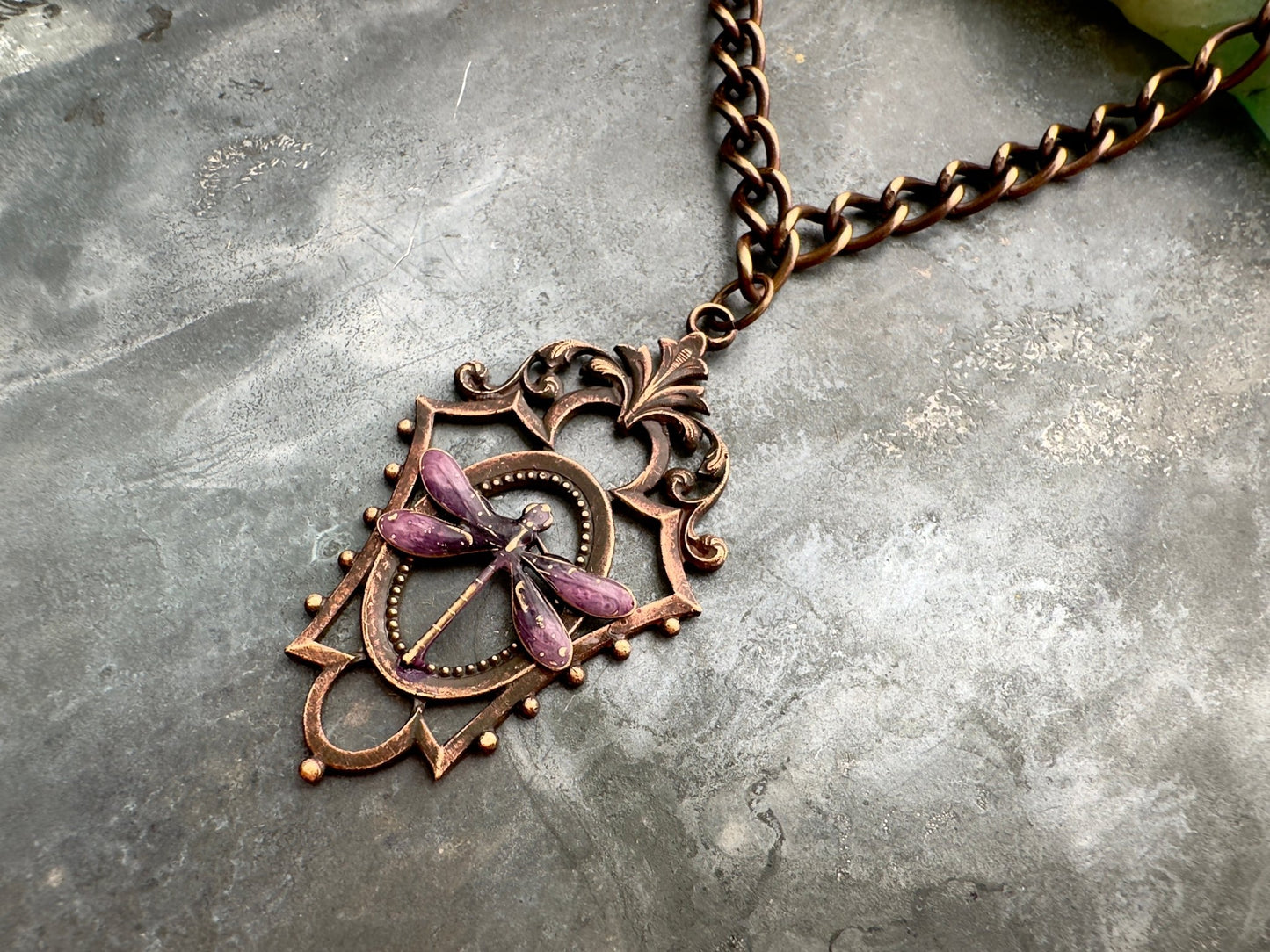 Dragonfly Princess Necklace Kit - Vintaj Idaho Design - 10/15/2025 - Vintaj Live Shop ID