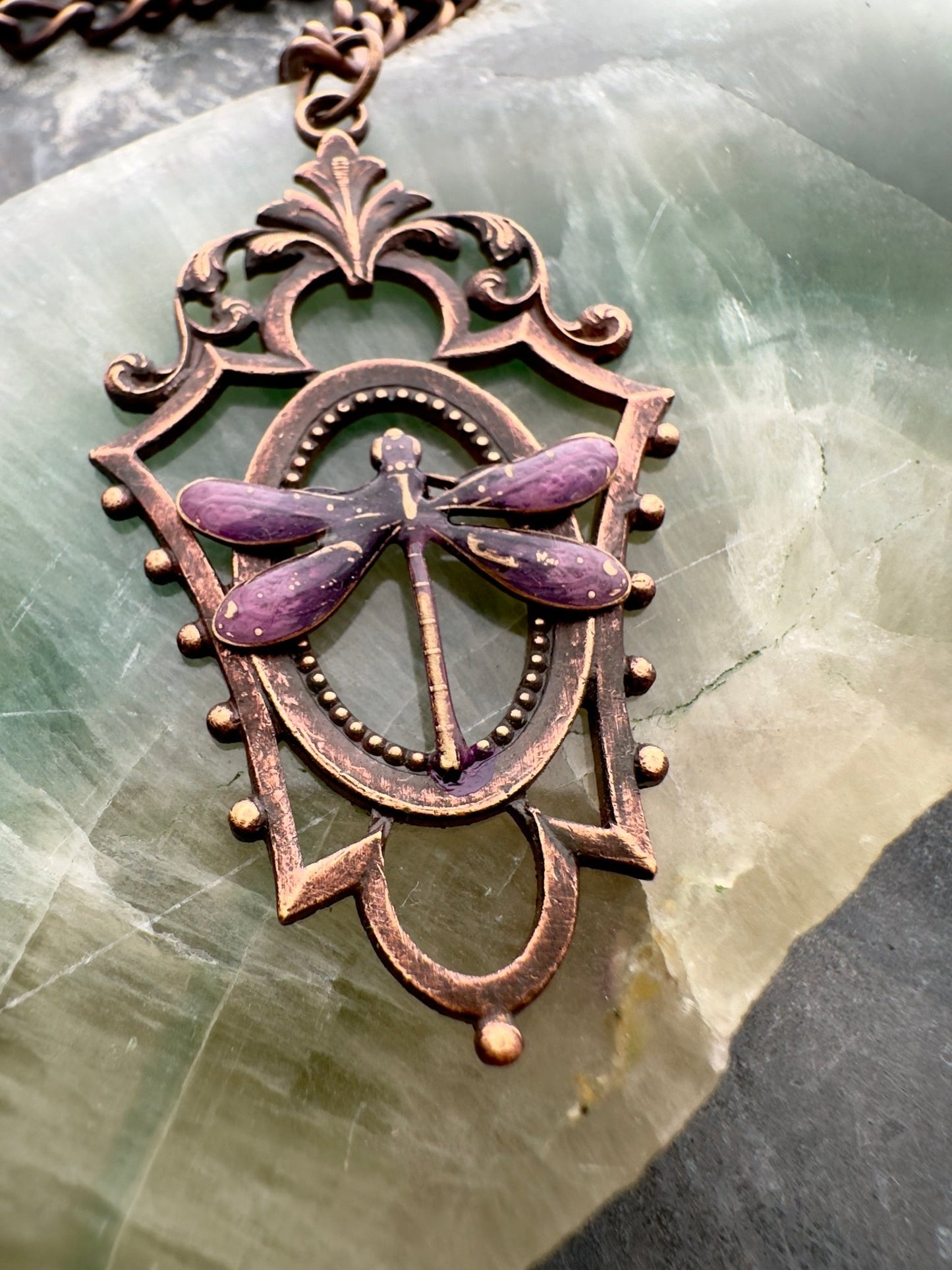 Dragonfly Princess Necklace Kit - Vintaj Idaho Design - 10/15/2025 - Vintaj Live Shop ID