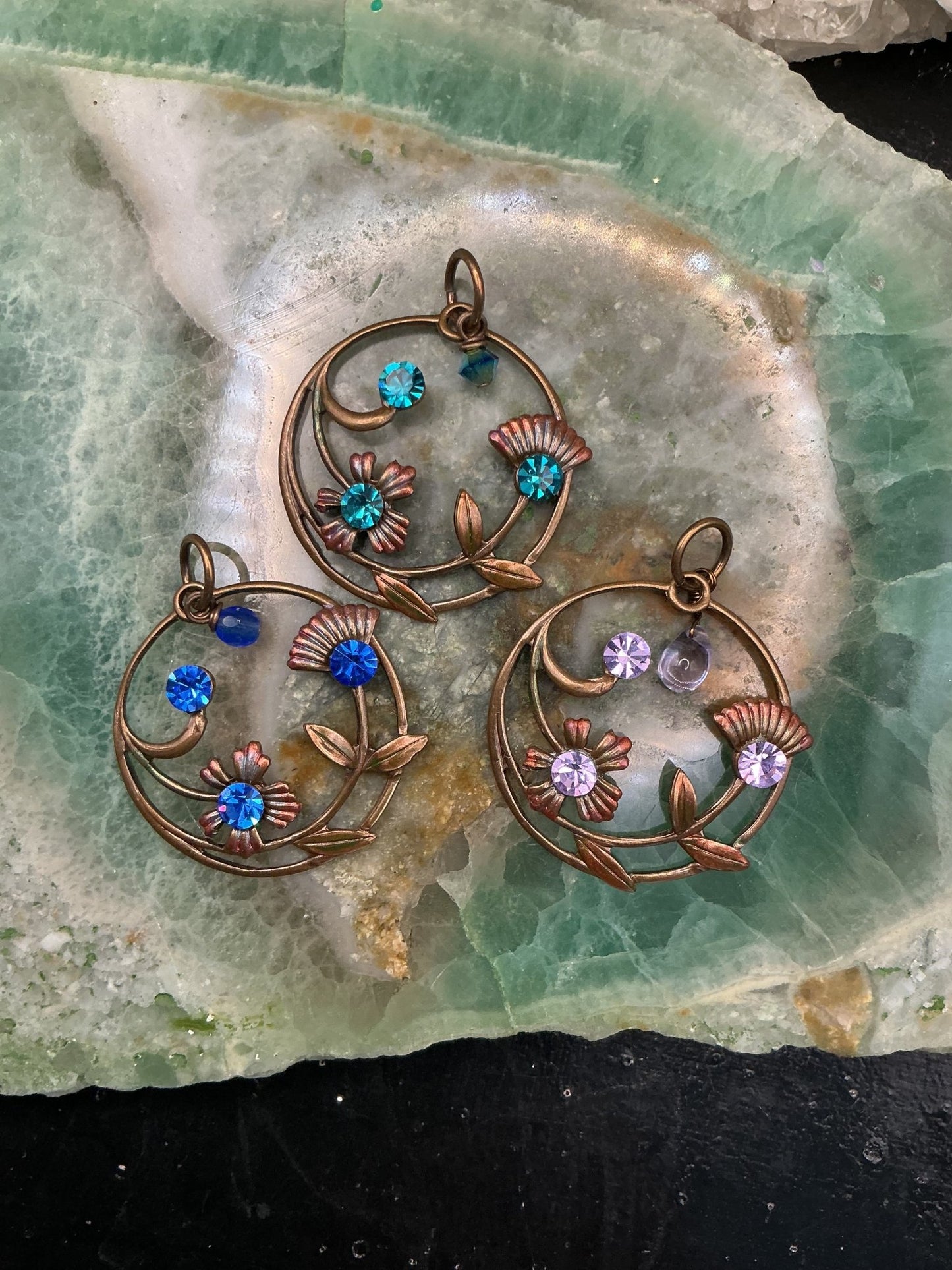 Earth & Filigree Finished Pendant Collection - VLS Idaho - 8/13/26 - Vintaj Live Shop ID
