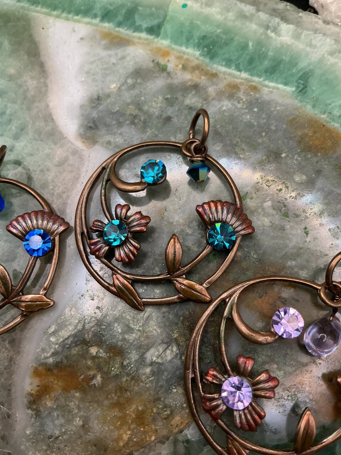 Earth & Filigree Finished Pendant Collection - VLS Idaho - 8/13/26 - Vintaj Live Shop ID