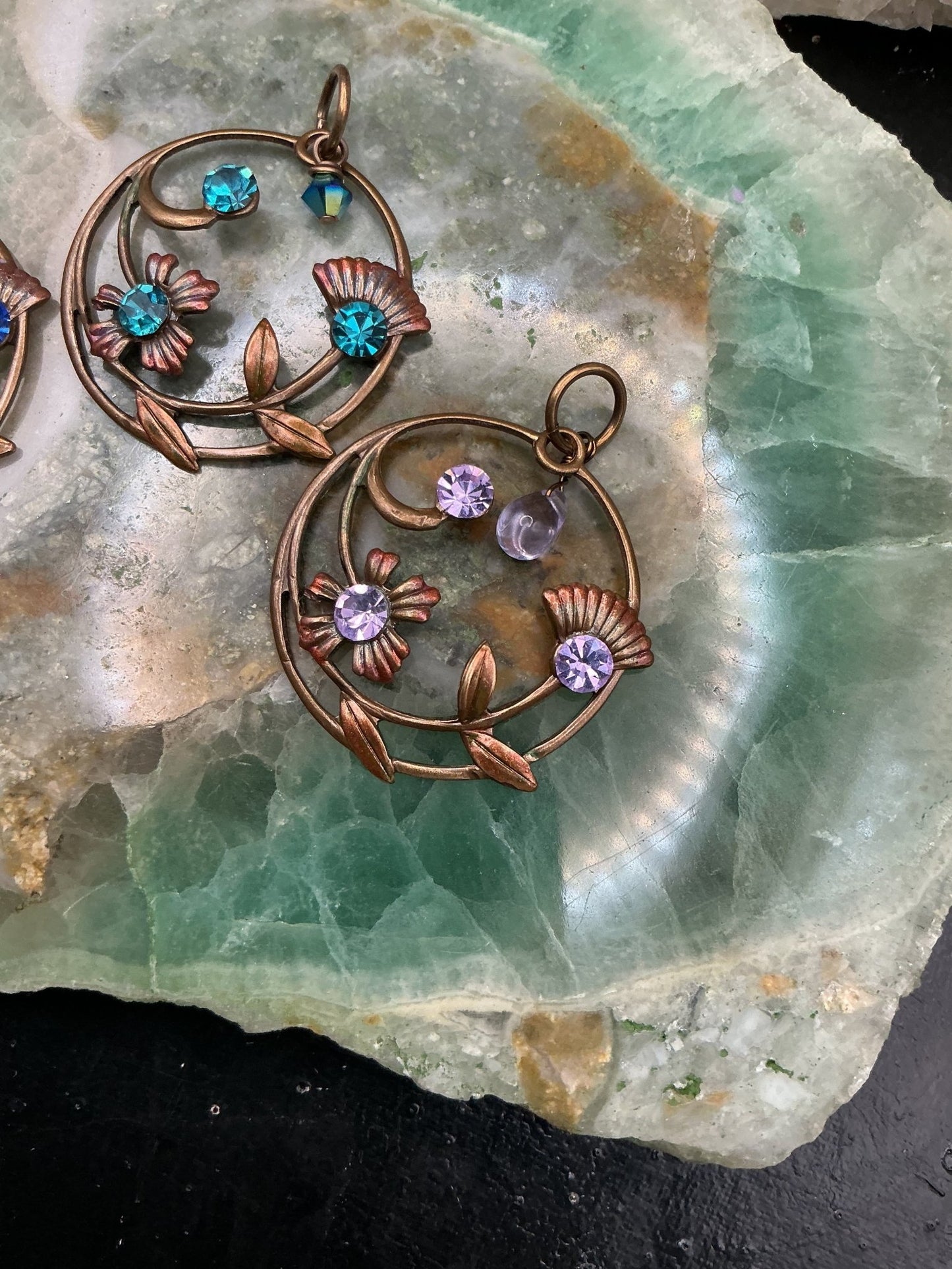 Earth & Filigree Finished Pendant Collection - VLS Idaho - 8/13/26 - Vintaj Live Shop ID