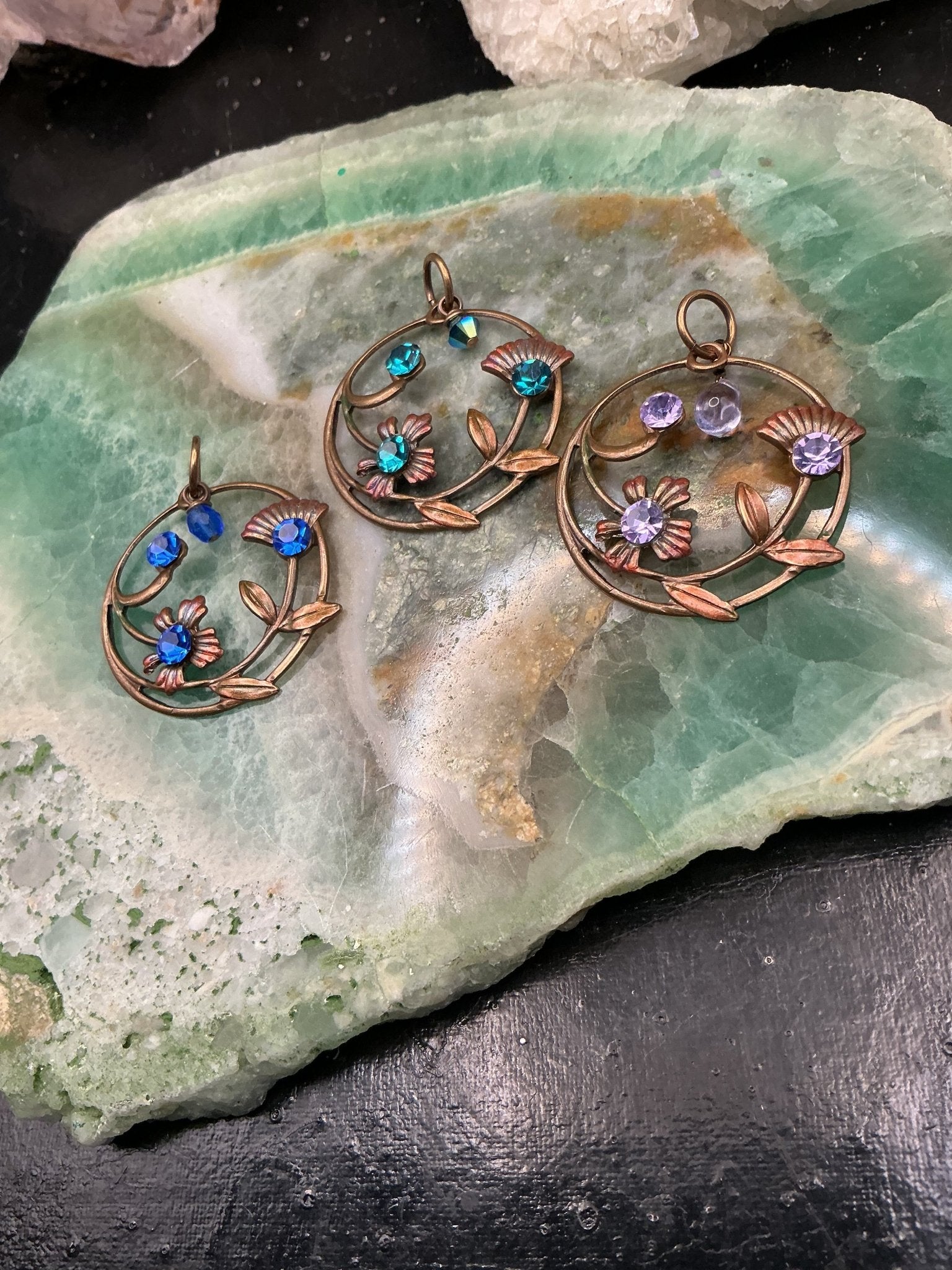 Earth & Filigree Finished Pendant Collection - VLS Idaho - 8/13/26 - Vintaj Live Shop ID