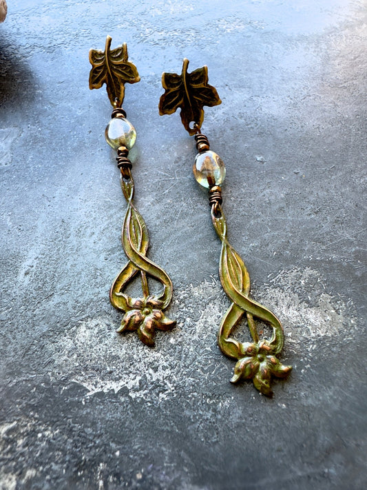 Elven Forest Vintage Earrings Kit - Vintaj Idaho Design - 8/13/2025 - Vintaj Live Shop ID