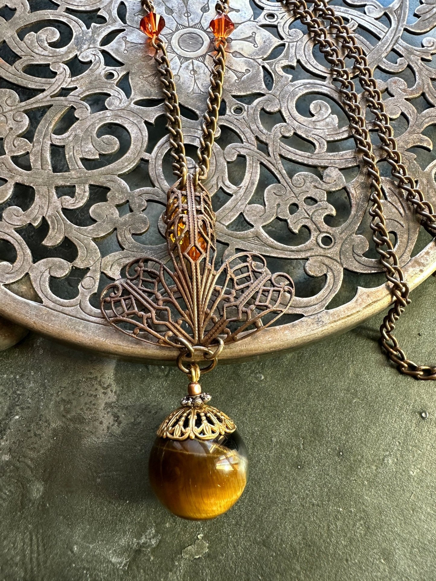 Emberland Muse - Vintage Necklace & Earring Kit - Vintaj Idaho Design - 11/12/2025 - Vintaj Live Shop ID