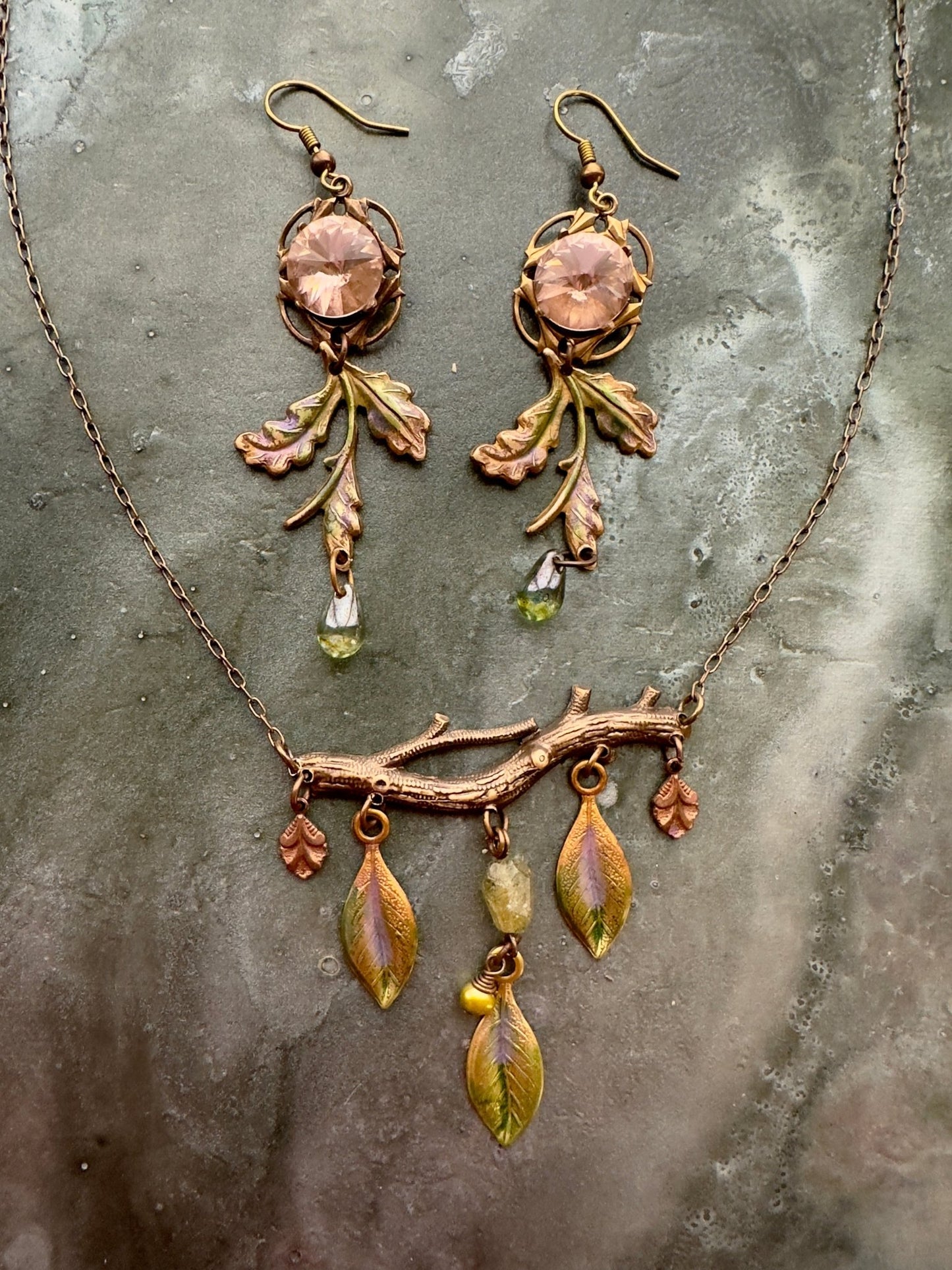 Enchanted Willow - Necklace & Earring Kit - Vintaj Idaho Design - 11/8/2025 - Vintaj Live Shop ID