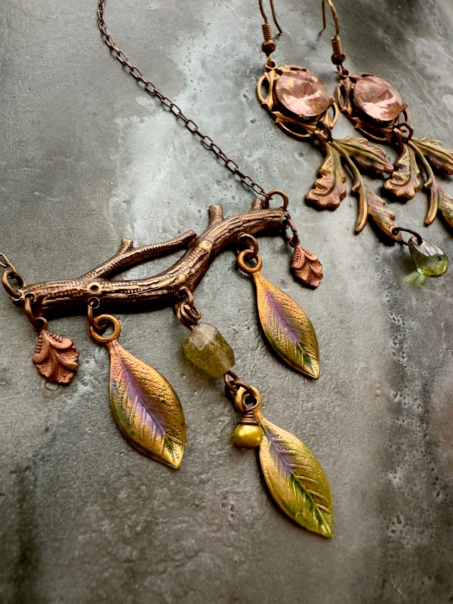 Enchanted Willow - Necklace & Earring Kit - Vintaj Idaho Design - 11/8/2025 - Vintaj Live Shop ID