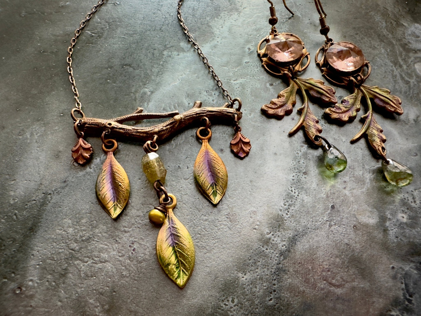 Enchanted Willow - Necklace & Earring Kit - Vintaj Idaho Design - 11/8/2025 - Vintaj Live Shop ID