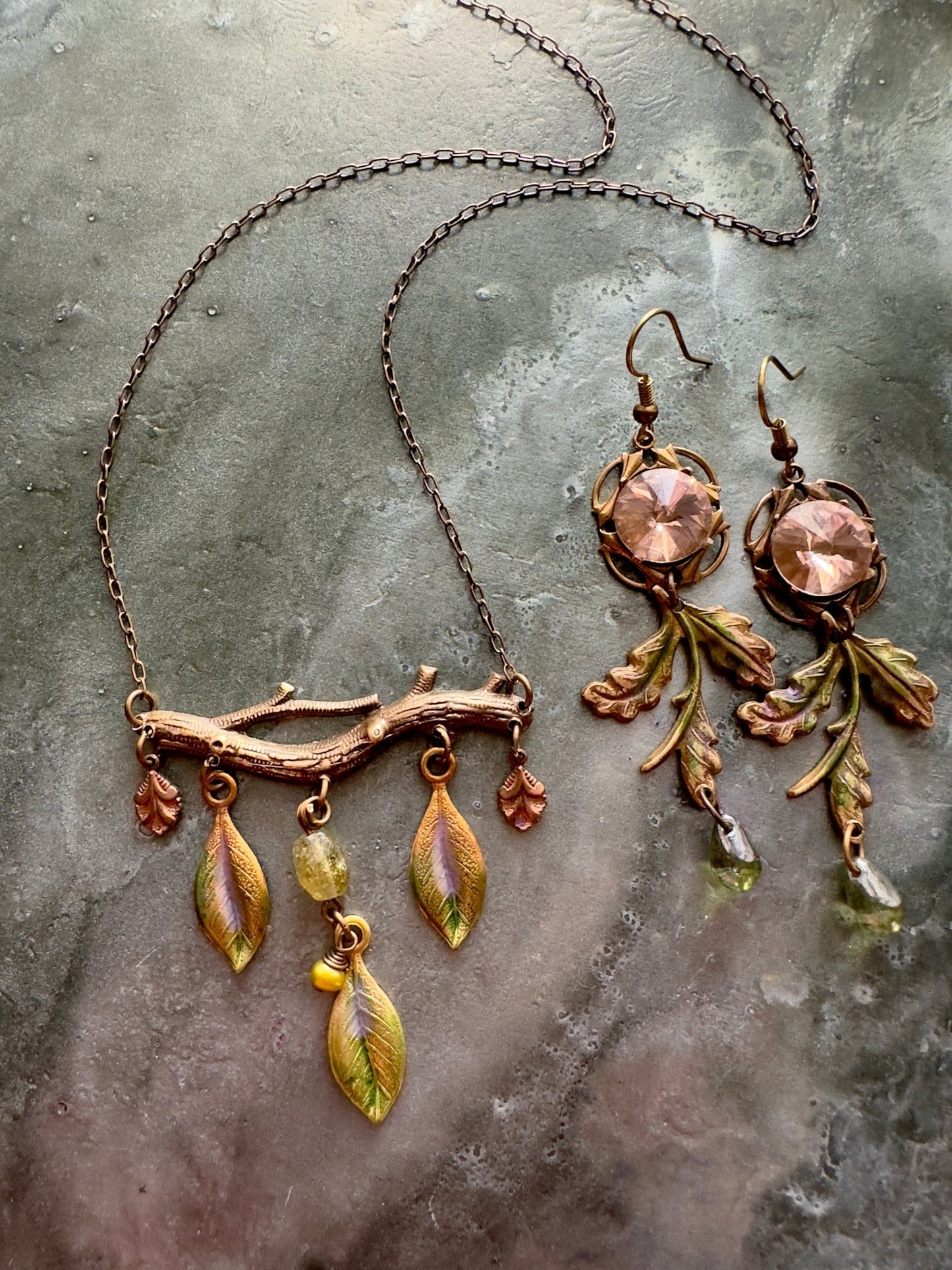 Enchanted Willow - Necklace & Earring Kit - Vintaj Idaho Design - 11/8/2025 - Vintaj Live Shop ID