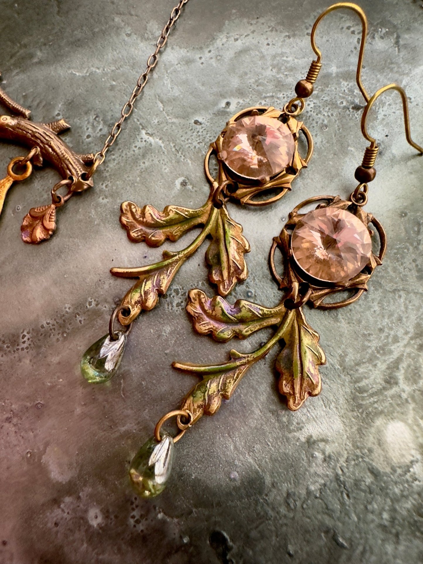 Enchanted Willow - Necklace & Earring Kit - Vintaj Idaho Design - 11/8/2025 - Vintaj Live Shop ID