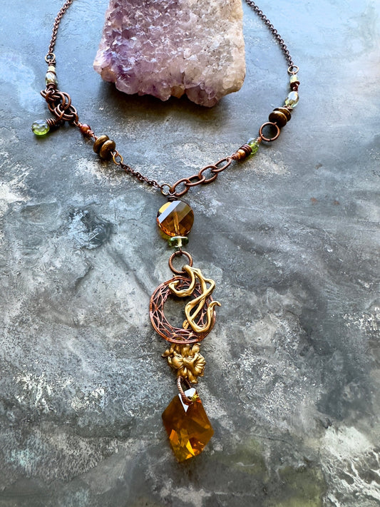 Entangled Aura JAFF - Necklace Kit - Vintaj Idaho Design - 8/13/2025 - Vintaj Live Shop ID