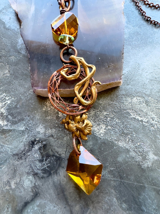 Entangled Aura JAFF - Necklace Kit - Vintaj Idaho Design - 8/13/2025 - Vintaj Live Shop ID