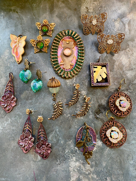Falling Filigree - Earring & Pendant Inspo Pack - Vintaj Idaho Design - 9/24/2025 - Vintaj Live Shop ID