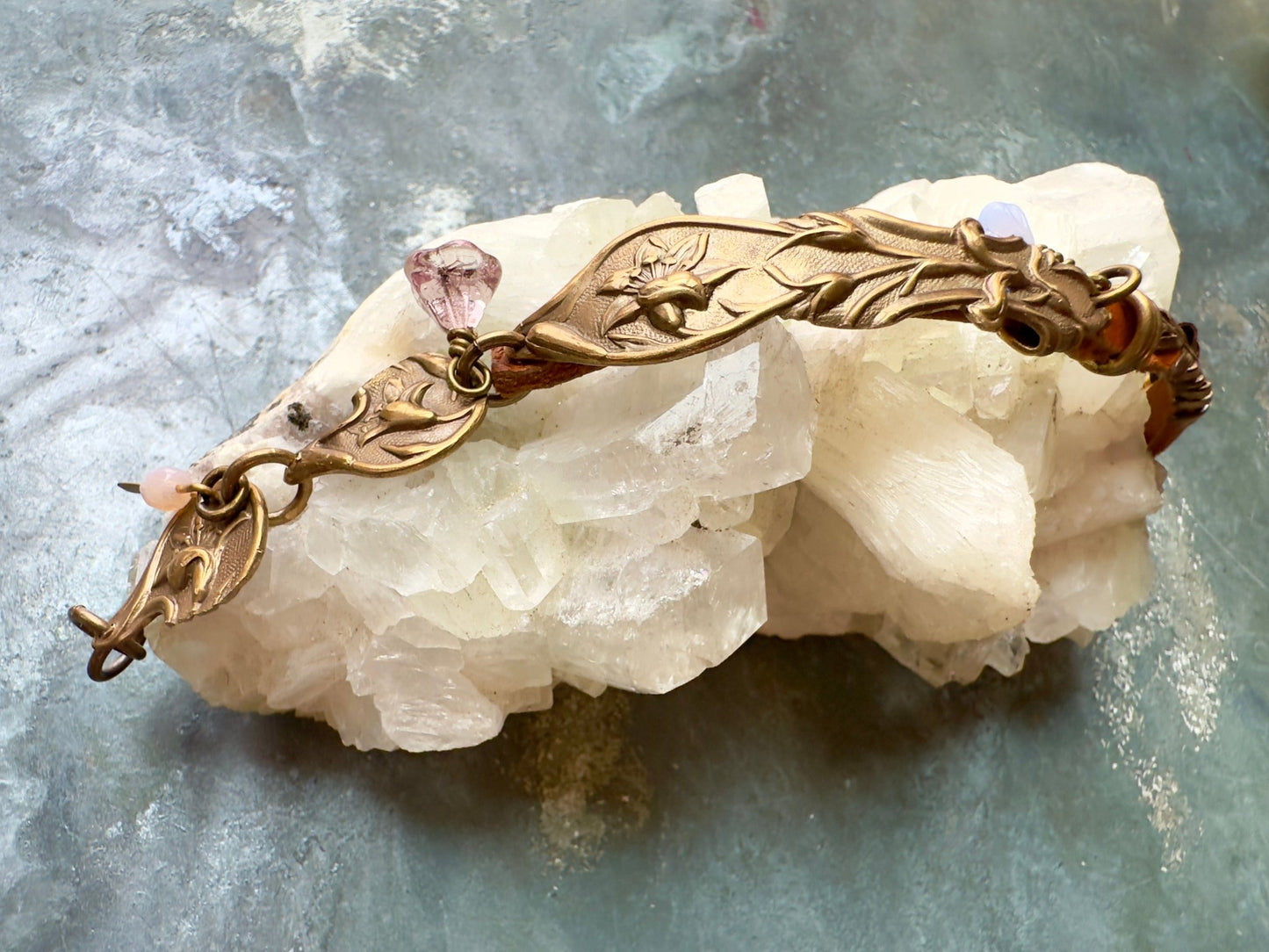 Fern & Flower - Bracelet Kit - Vintaj Idaho Design - 8/27/2025 - Vintaj Live Shop ID