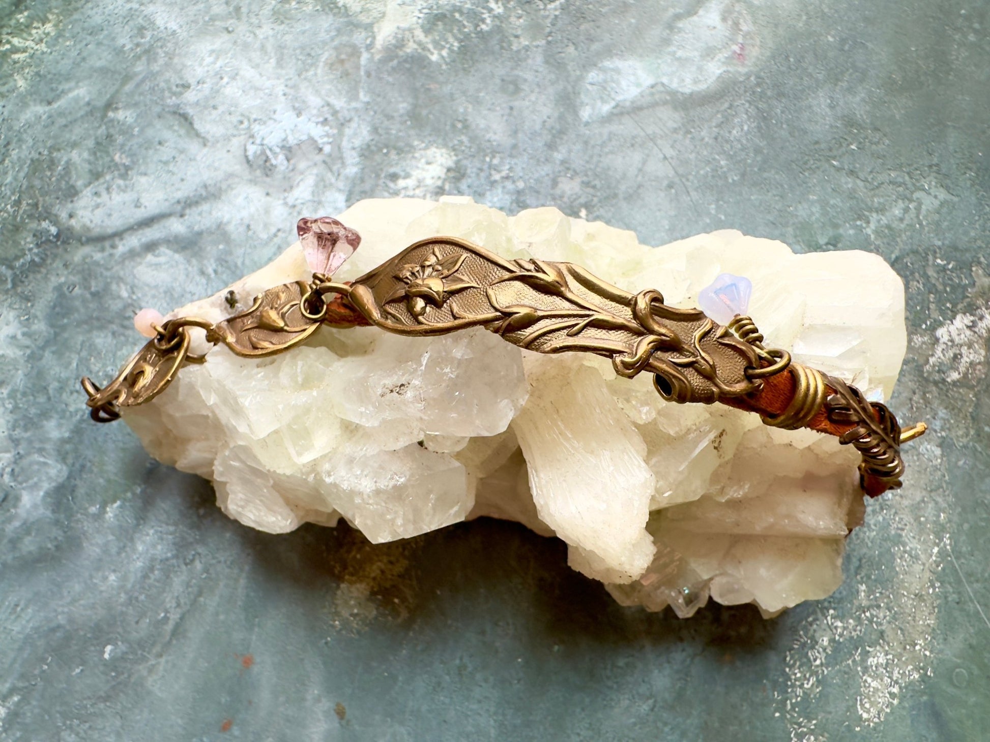 Fern & Flower - Bracelet Kit - Vintaj Idaho Design - 8/27/2025 - Vintaj Live Shop ID