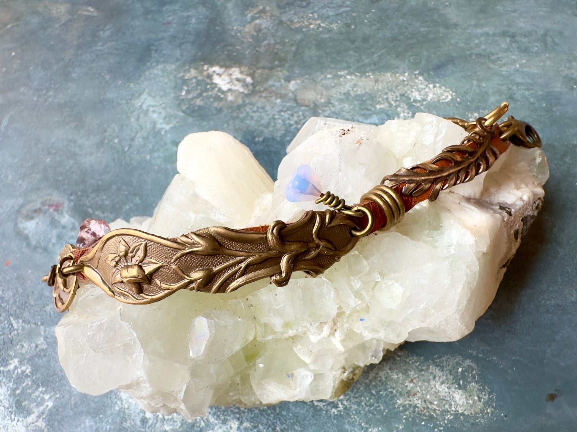 Fern & Flower - Bracelet Kit - Vintaj Idaho Design - 8/27/2025 - Vintaj Live Shop ID