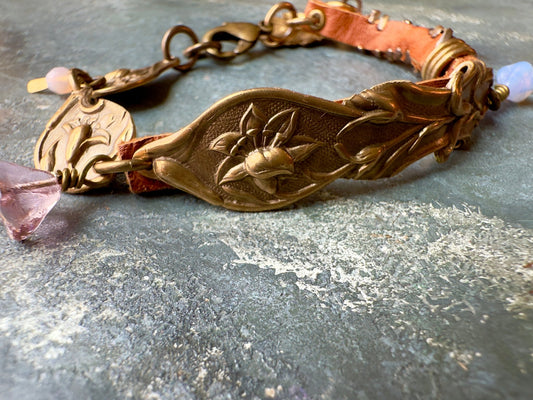 Fern & Flower - Bracelet Kit - Vintaj Idaho Design - 8/27/2025 - Vintaj Live Shop ID
