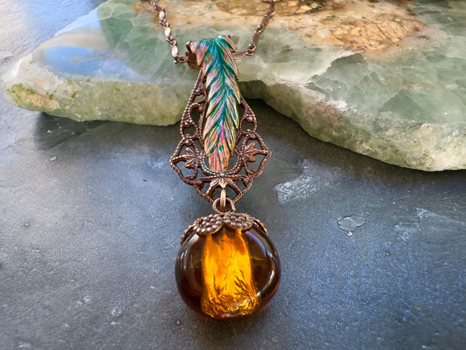 Fire & Quill - Vintage Pendant Kit - Vintaj Idaho Design - 10/29/2025 - Vintaj Live Shop ID