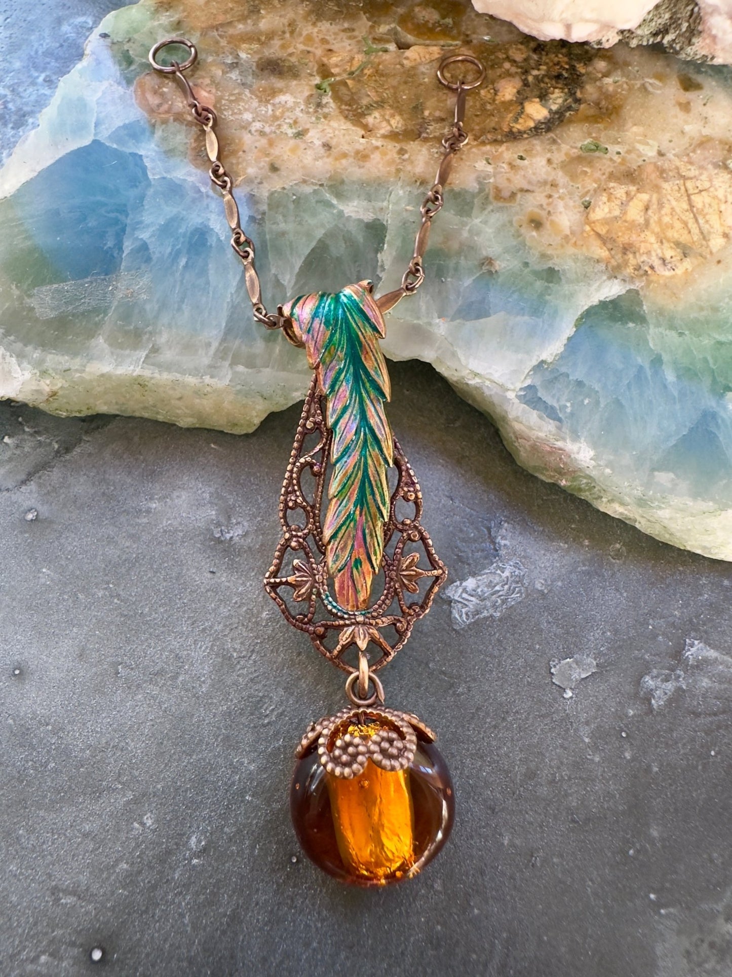 Fire & Quill - Vintage Pendant Kit - Vintaj Idaho Design - 10/29/2025 - Vintaj Live Shop ID