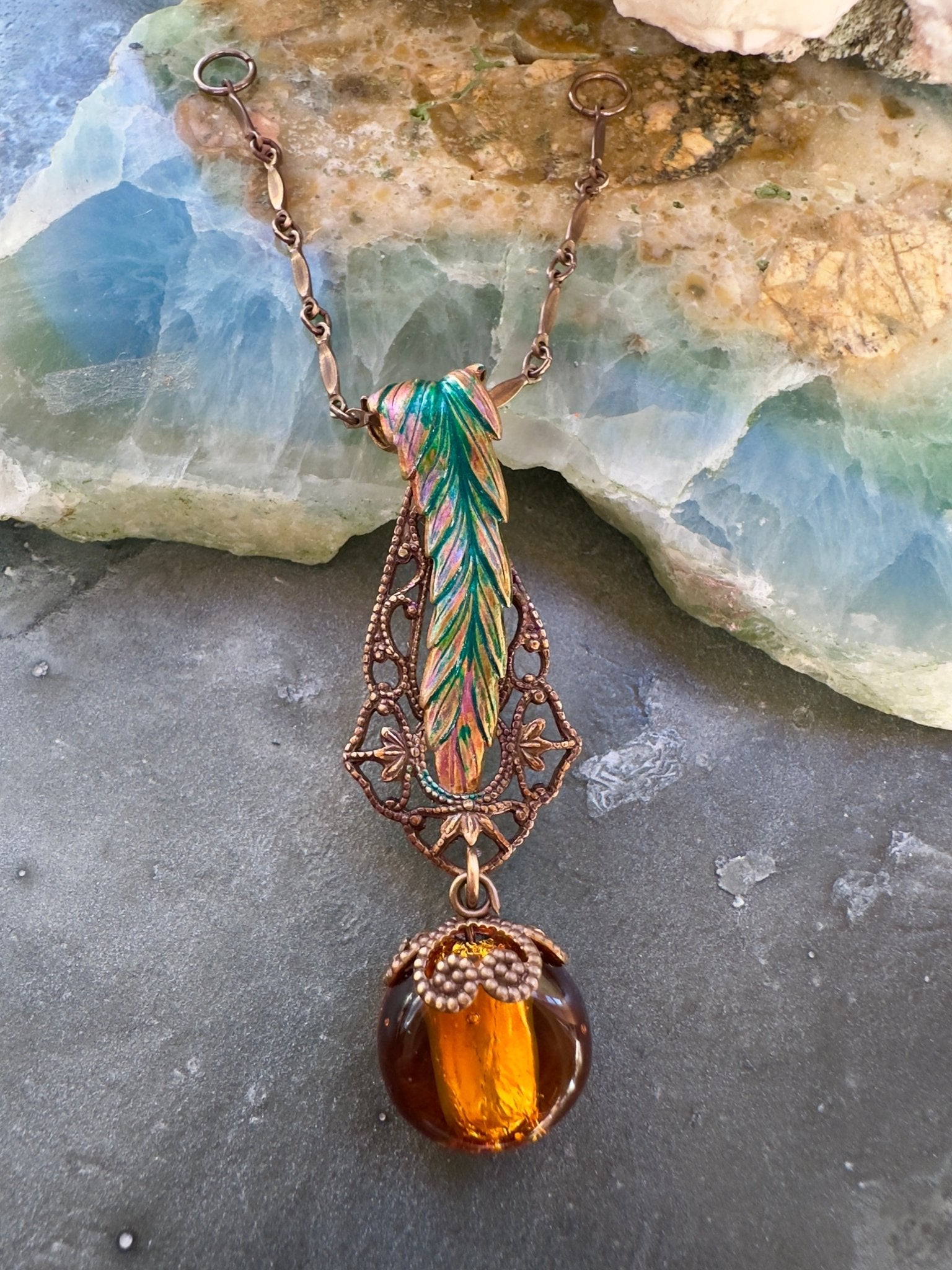 Fire & Quill - Vintage Pendant Kit - Vintaj Idaho Design - 10/29/2025 - Vintaj Live Shop ID