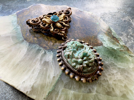 Fleur De Bee Pendant Kit - Vintaj Idaho Design - 8/6/2025 - Vintaj Live Shop ID