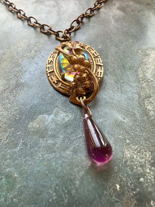 Flora Goddess - Vintage Necklace Kit - Vintaj Idaho Design - 9/14/2025 - Vintaj Live Shop ID