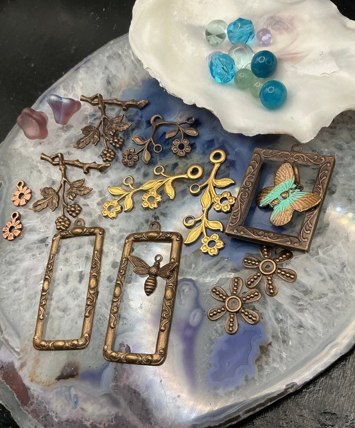 Floral Frames Inspo Pack - VLS Idaho - 9/3/26 - Vintaj Live Shop ID
