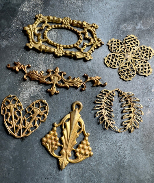France Filigree LOT 17 - Vintage Vault - Vintaj Idaho Design - 6/18/2025 - Vintaj Live Shop ID