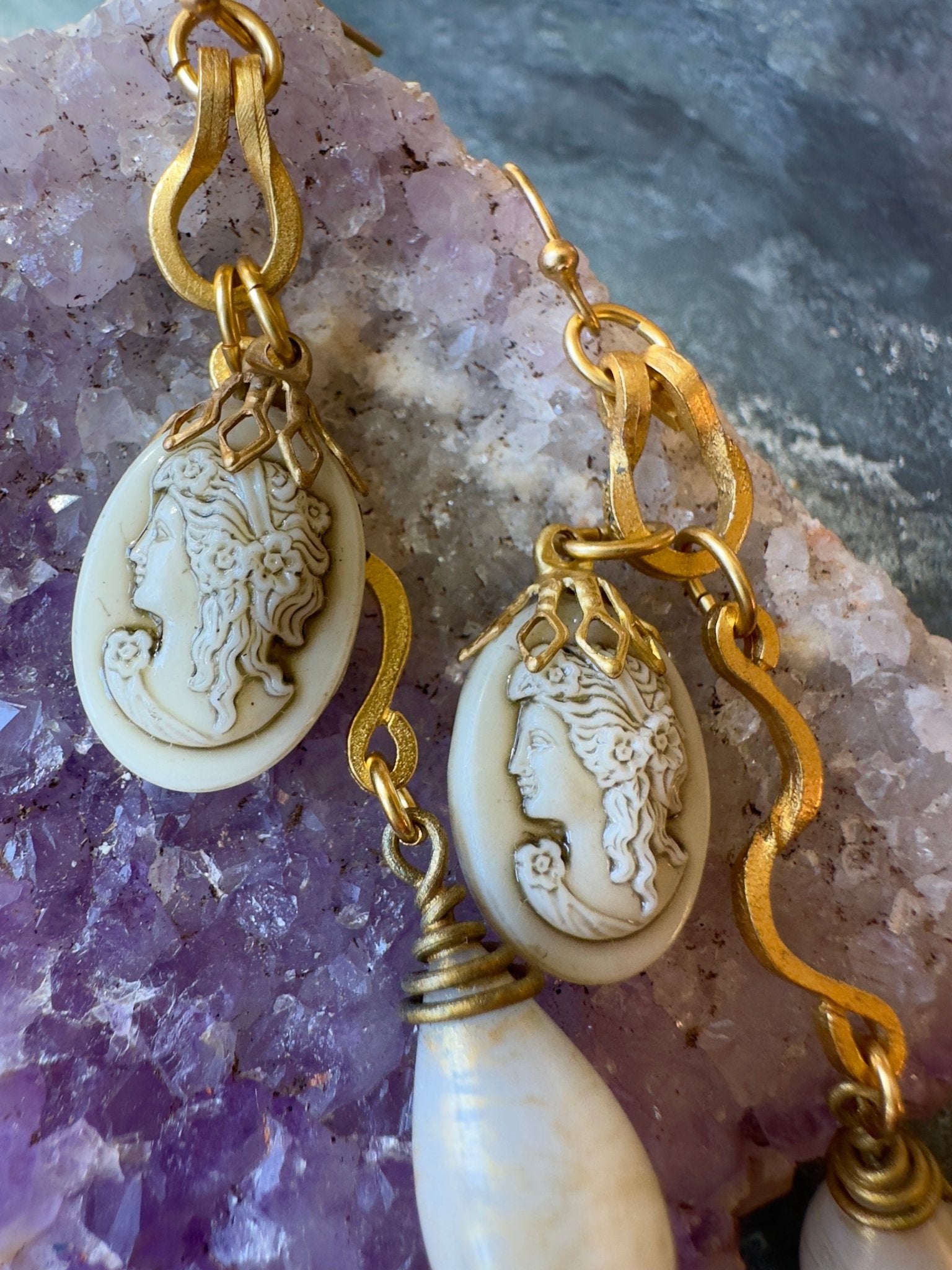 Gilded Calypso - Earrings Kit - Vintaj Idaho Design - 8/20/2025 - Vintaj Live Shop ID