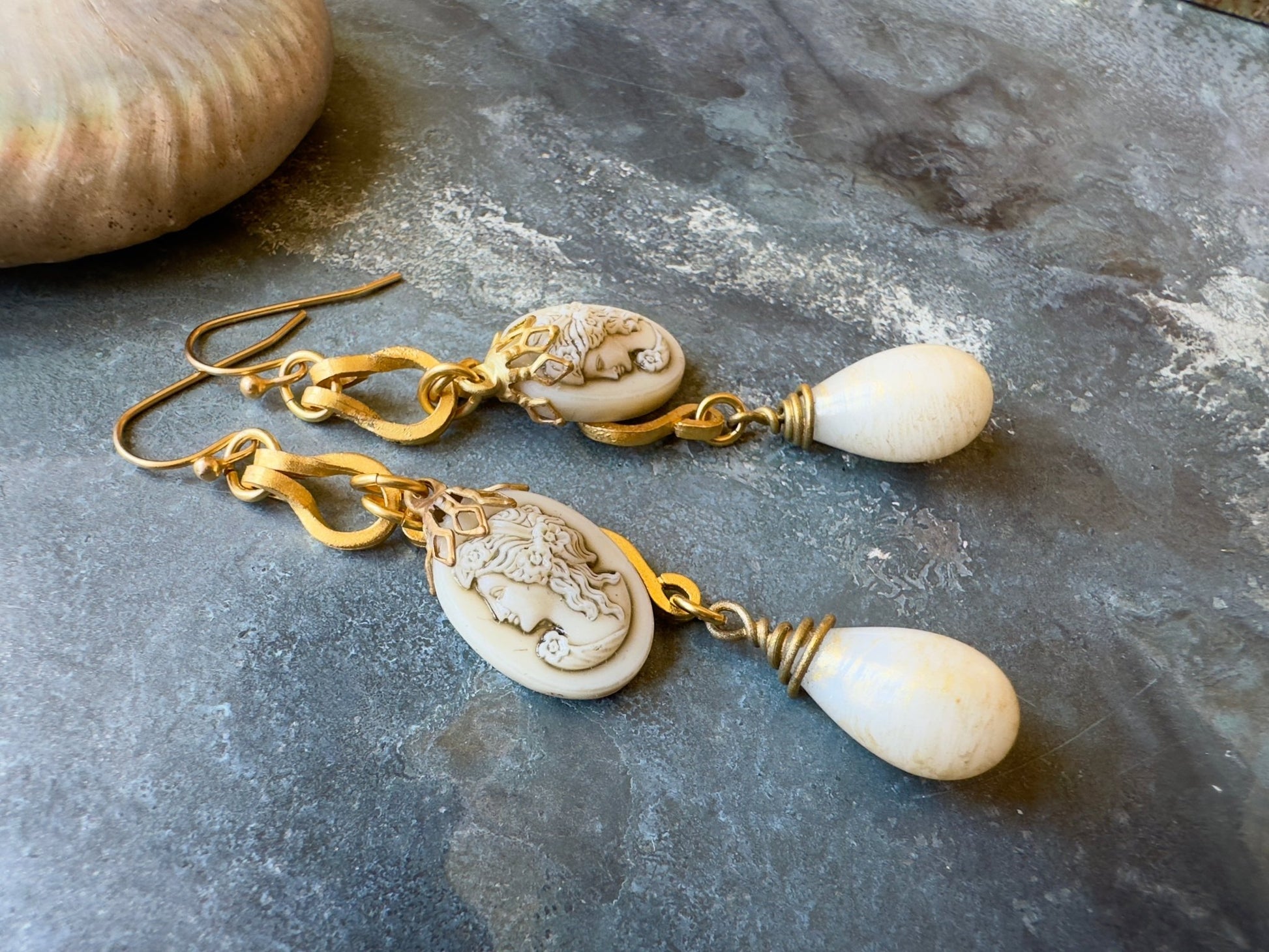 Gilded Calypso - Earrings Kit - Vintaj Idaho Design - 8/20/2025 - Vintaj Live Shop ID